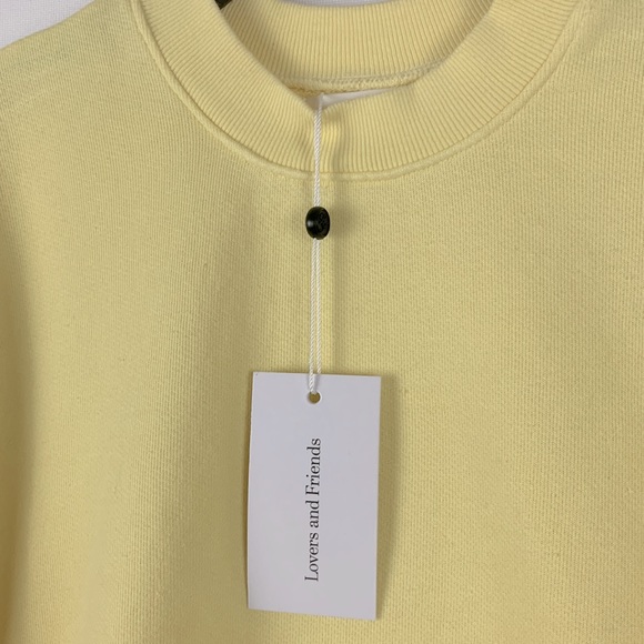 REVOLVE Lovers and Friends Addison Pullover in Dandelion Size S - Picture 7 of 9